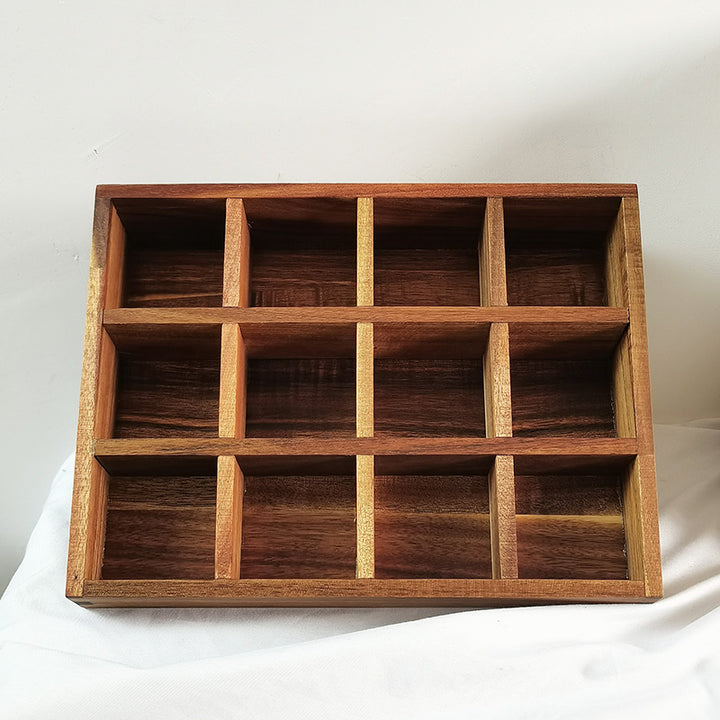 étagère pots à epices Acacia