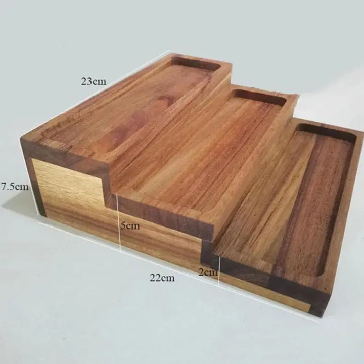 Étagère à épices en Acacia