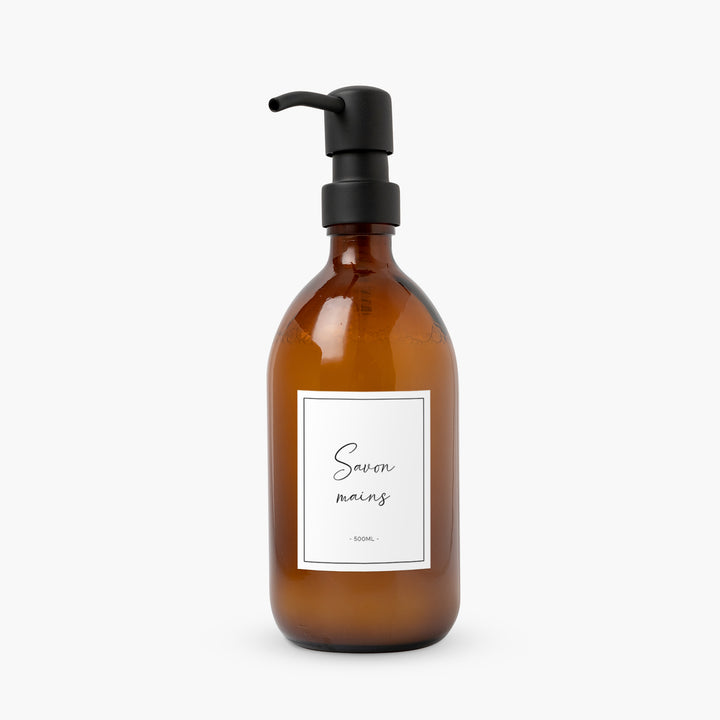 distributeur de savon ambre