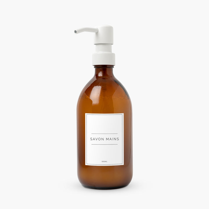 distributeur de savon ambre 500ml