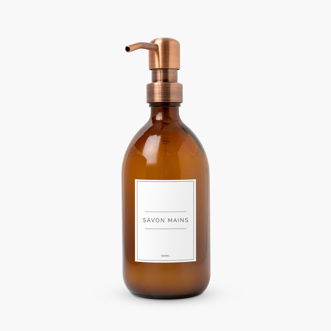 distributeur de savon ambre 500ml